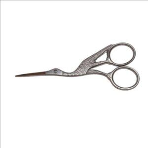Stainless Steel Mini Trimming Scissors Embroidery Manicure Esthetics NWOT